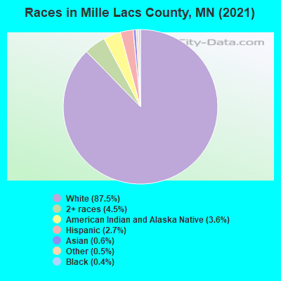 Races in Mille Lacs County, MN (2019)