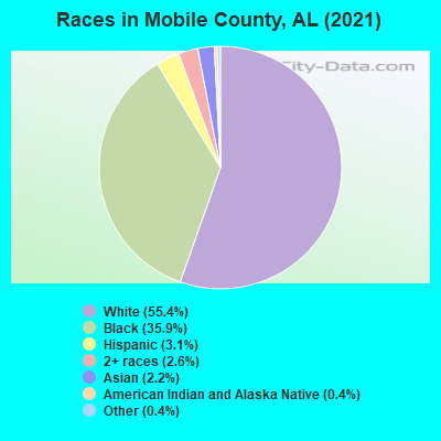 Races in Mobile County, AL (2022)