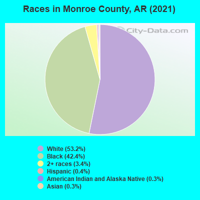 Races in Monroe County, AR (2019)