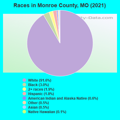 Races in Monroe County, MO (2022)