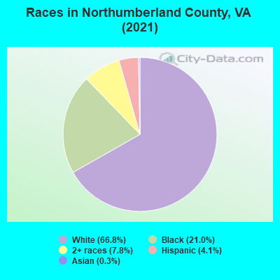 Races in Northumberland County, VA (2022)