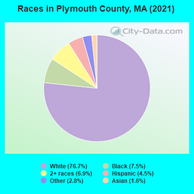 Races in Plymouth County, MA (2022)