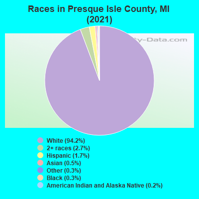Races in Presque Isle County, MI (2019)