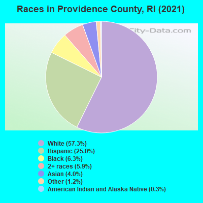 Races in Providence County, RI (2021)