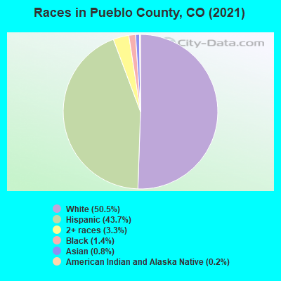 Races in Pueblo County, CO (2019)