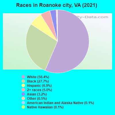 Races in Roanoke city, VA (2022)