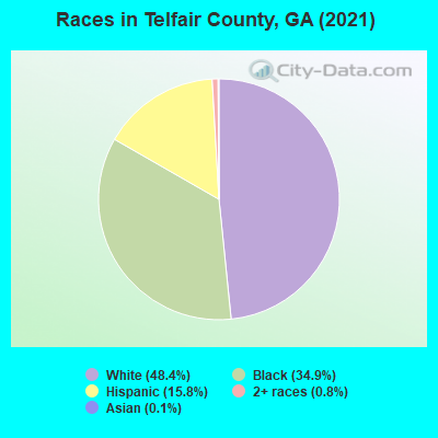 Races in Telfair County, GA (2021)