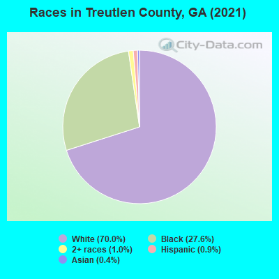 Races in Treutlen County, GA (2022)