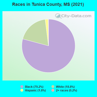 Races in Tunica County, MS (2022)