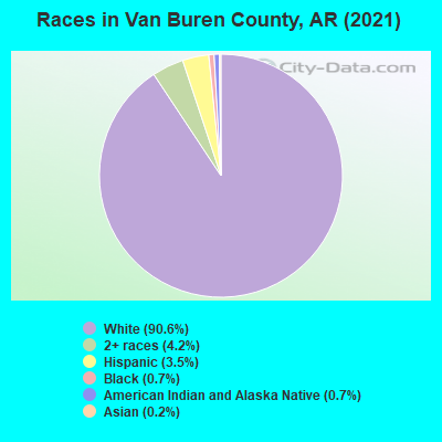 Races in Van Buren County, AR (2019)