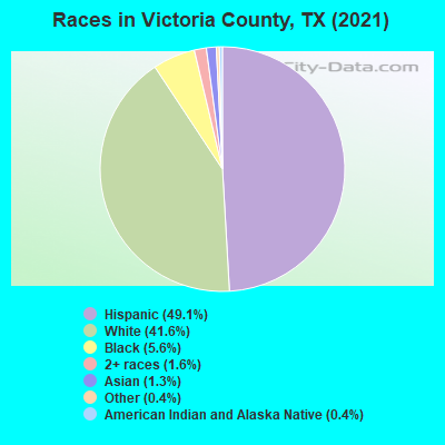 Races in Victoria County, TX (2021)