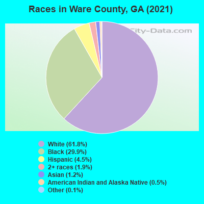 Races in Ware County, GA (2021)