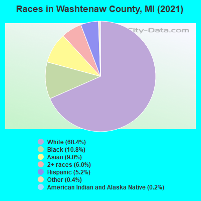 Races in Washtenaw County, MI (2022)