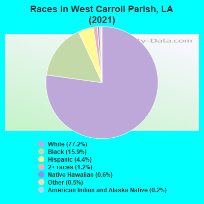 Races in West Carroll Parish, LA (2019)
