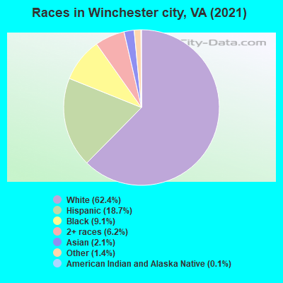 Races in Winchester city, VA (2022)
