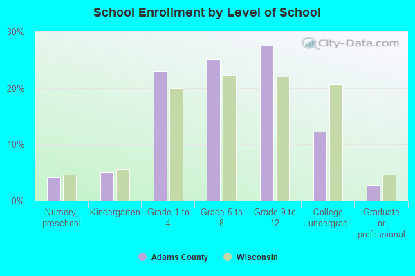 School Enrollment by Level of School