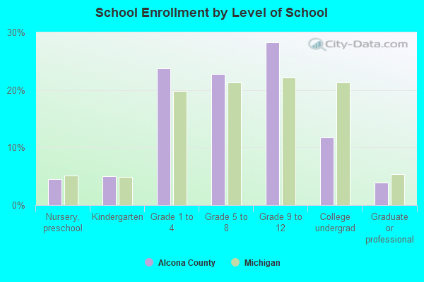 School Enrollment by Level of School