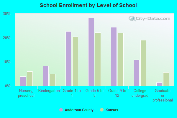 School Enrollment by Level of School