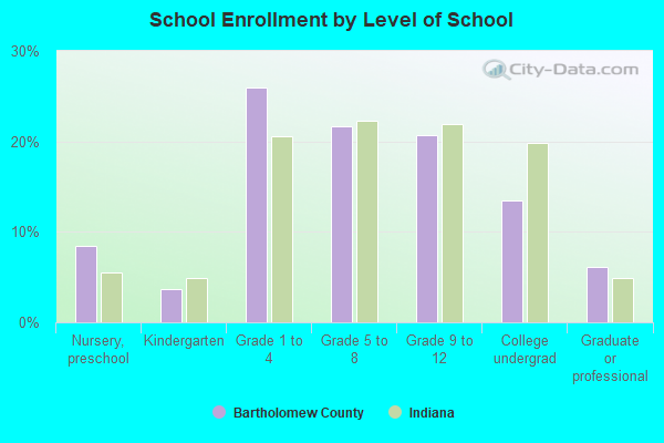 School Enrollment by Level of School