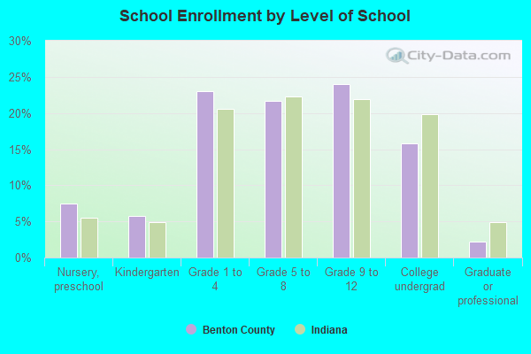 School Enrollment by Level of School