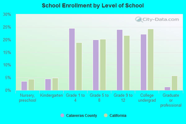 School Enrollment by Level of School