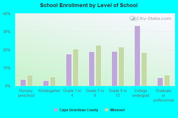 School Enrollment by Level of School