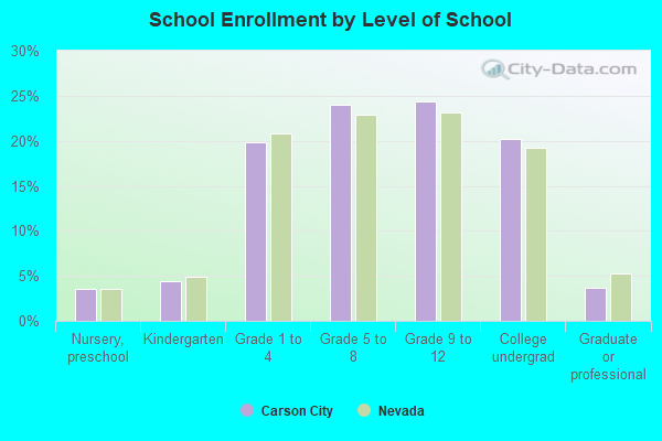 School Enrollment by Level of School