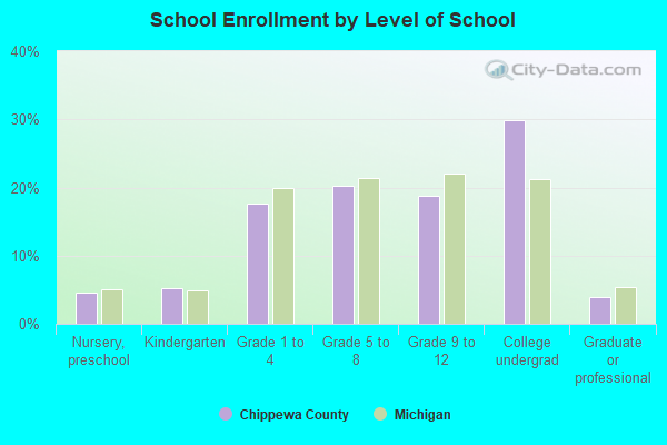 School Enrollment by Level of School