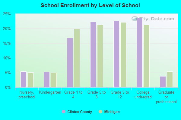 School Enrollment by Level of School