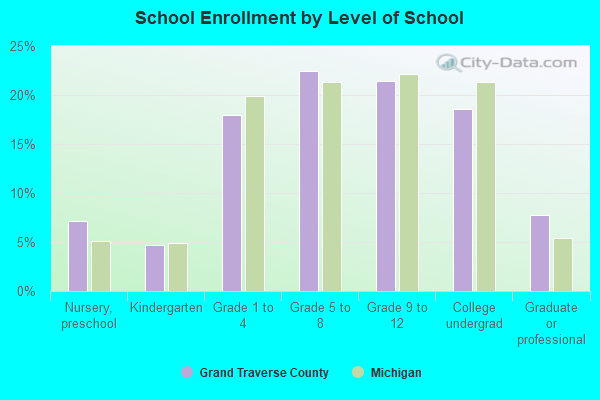 School Enrollment by Level of School