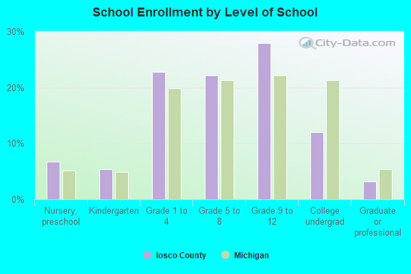 School Enrollment by Level of School