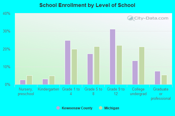 School Enrollment by Level of School