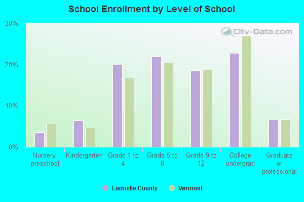 School Enrollment by Level of School