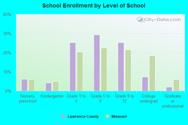 School Enrollment by Level of School