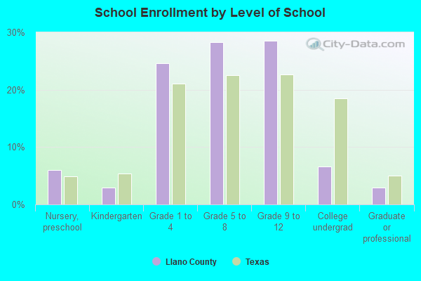 School Enrollment by Level of School