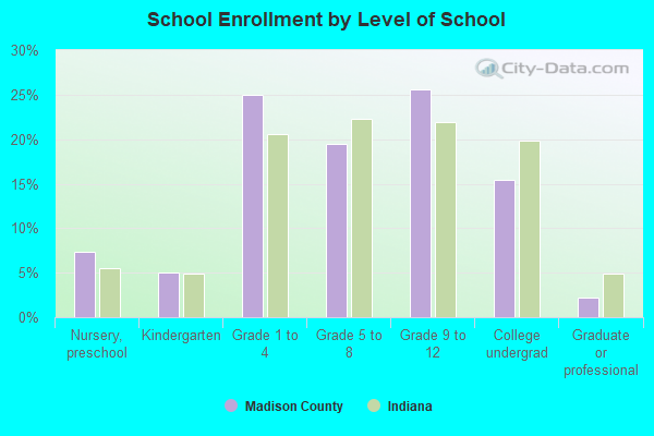 School Enrollment by Level of School