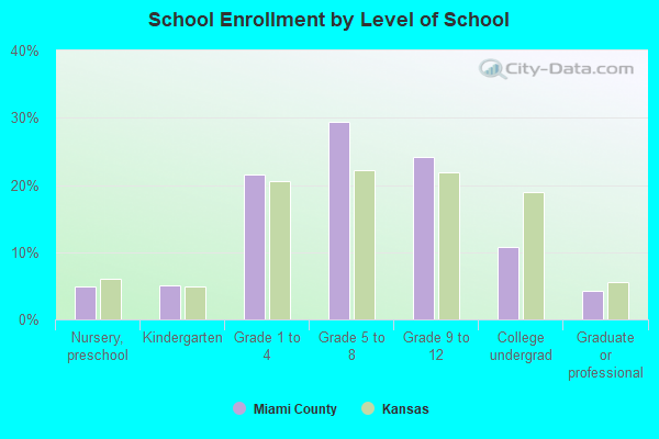 School Enrollment by Level of School