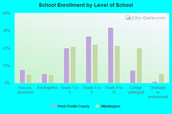 School Enrollment by Level of School