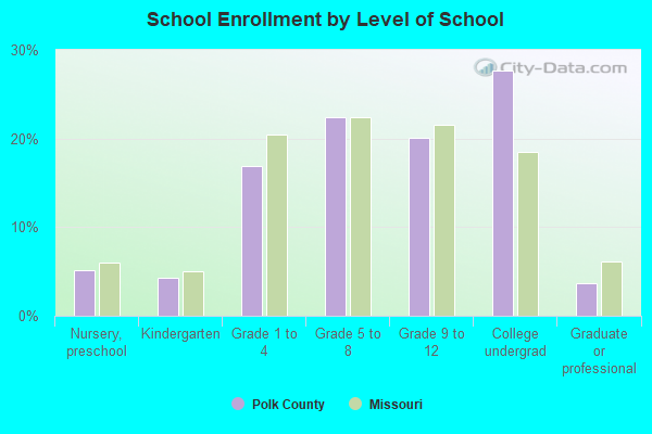 School Enrollment by Level of School