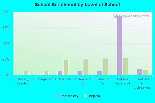 School Enrollment by Level of School