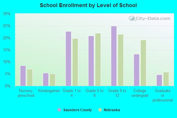 School Enrollment by Level of School