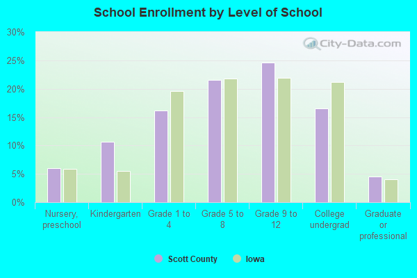 School Enrollment by Level of School