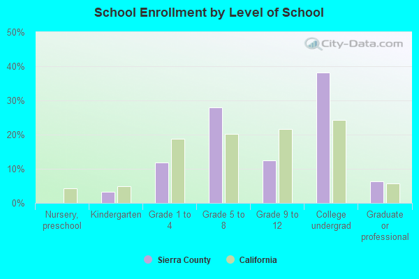 School Enrollment by Level of School