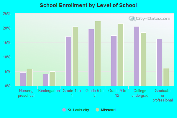 School Enrollment by Level of School