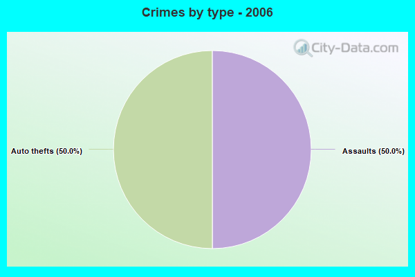 Crimes by type - 2006