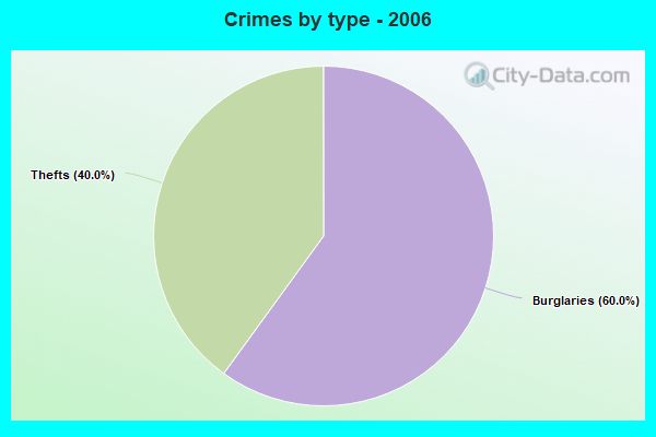 Crimes by type - 2006