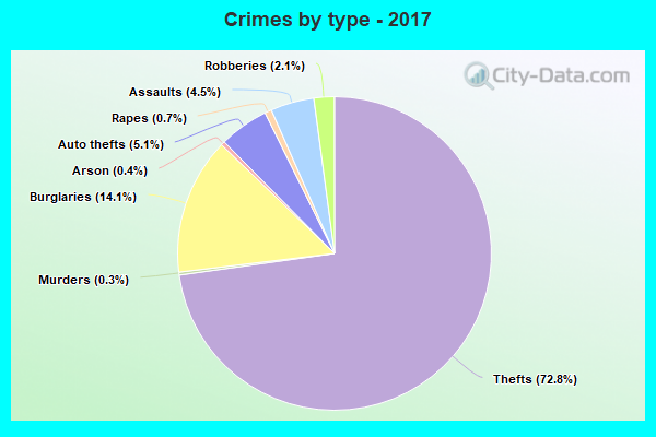 Crimes By Type 2017 Gulfport MS 