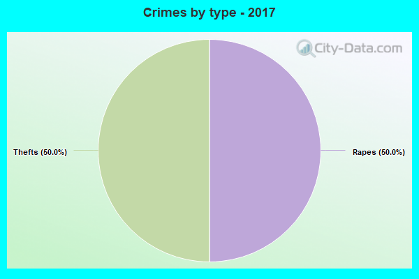 Crimes by type - 2017