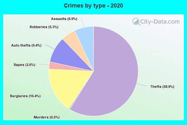 Crimes By Type 2020 Columbus OH 