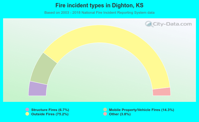 Fire incident types in Dighton, KS